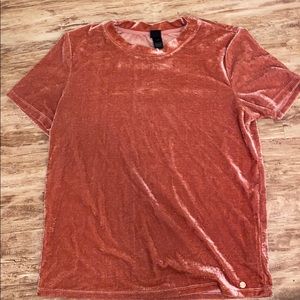 VOLCOM CRUSHED VELVET TEE